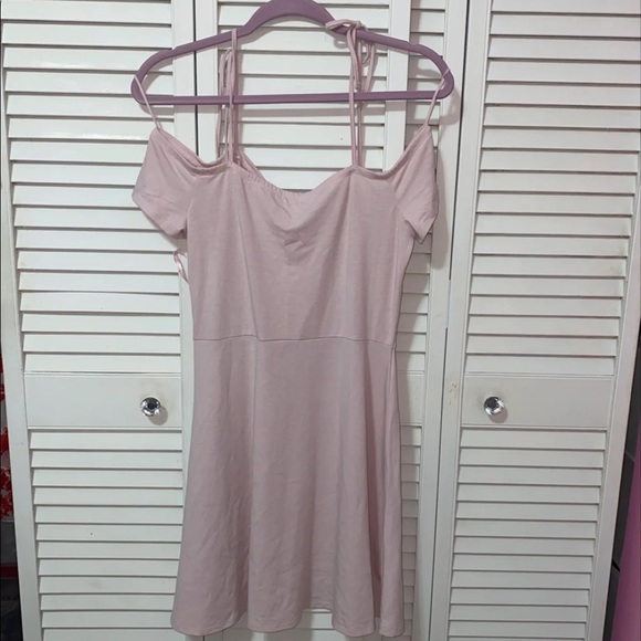 Pink ballerina style dress (SOLD) - Picture 2 of 3